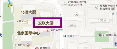 安联大厦地图